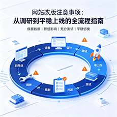 白山建站-网站改版注意事项：从调研到平稳上线的全流程指南