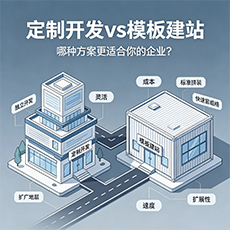 白山建站-定制开发vs模板建站：哪种方案更适合你的企业？