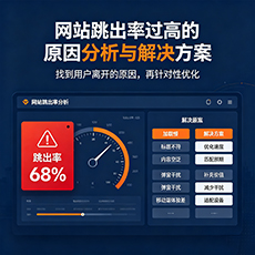 白山建站-网站跳出率过高的原因分析与解决方案