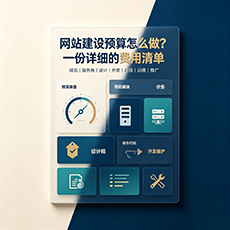 白山建站-网站建设预算怎么做？一份详细的费用清单